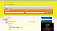 Desktop Screenshot of eritreanyellowpages.com
